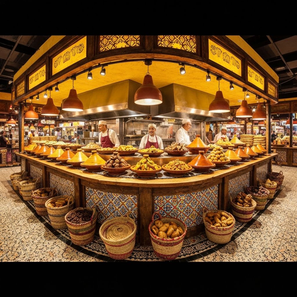 Inside Marrakech Street Food at Esbjerg Street Food market